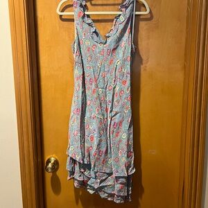 Vintage Ralph by Ralph Lauren floral midi dress